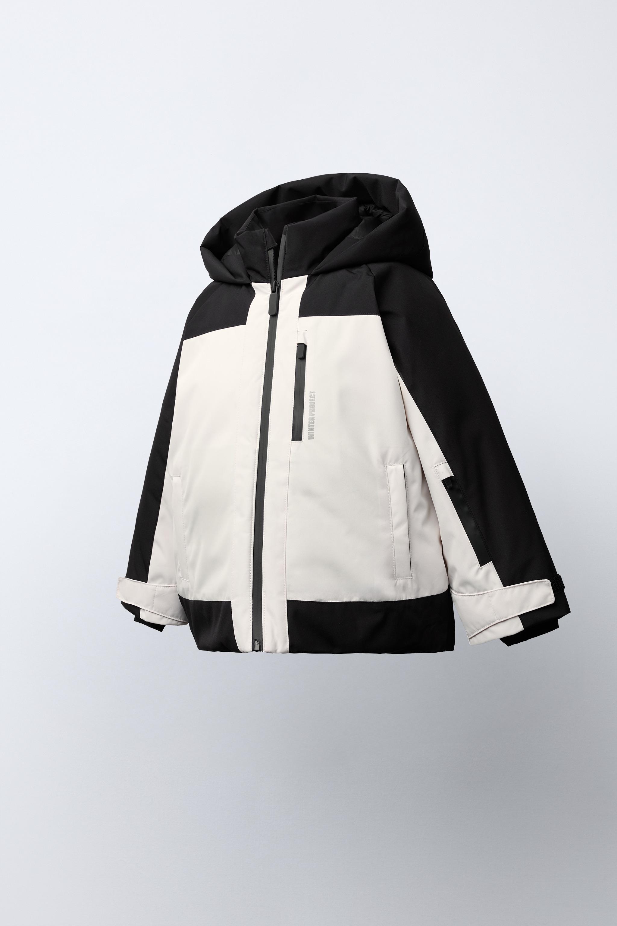 COLOR BLOCK WATER RESISTANT AND WINDPROOF JACKET